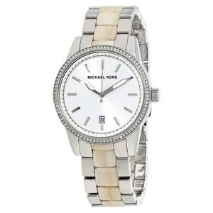 Michael Kors Women's Silver SS Watch MK6371